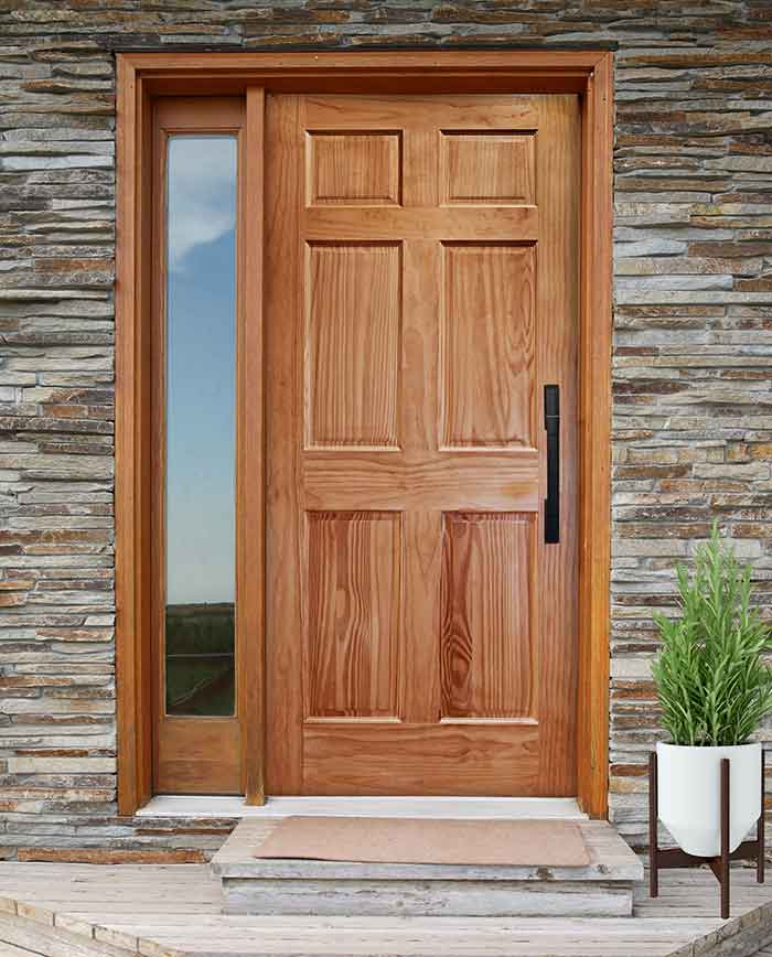 external wooden doors