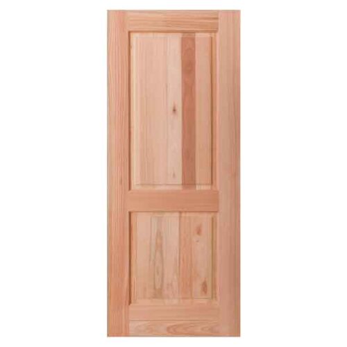 Two Panel Medium Door | Solid Meranti timber | Buy Wooden Doors Online from www.buywoodendoors.co.za